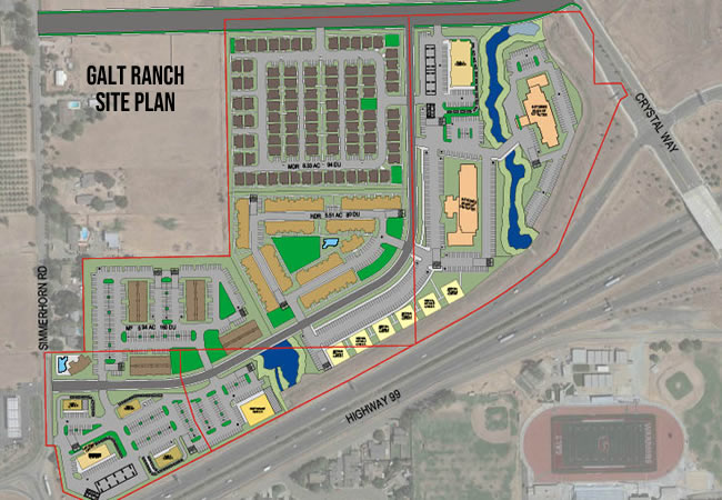 galt ranch site plan